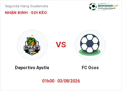Nhận định bóng đá Deportivo Ayutla vs FC Ocos (01h00, 03/08): Ba điểm ở lại?
