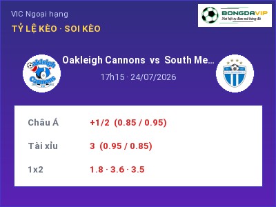 Nhận định Oakleigh Cannons vs South Melbourne, 17h15 ngày 24/07: Soi kèo VIC Ngoại hạng