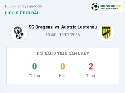 Nhận định kèo SC Bregenz vs Austria Lustenau 15h30 ngày 15/07 – Cửa trên gọi tên chủ nhà